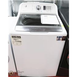 GE 5.3 CUFT STAINLESS STEEL CAPACITY WASHER (He)
