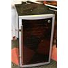 Image 1 : GE BLACK & STAINLESS STEEL WINE COOLER.