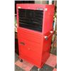 Image 1 : 2 TIER CRAFTSMAN TOP AND SNAP ON BOTTOM TOOL CHEST