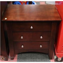 NEW 3 DRAWER NIGHTSTAND