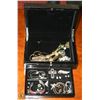 Image 1 : DECORATIVE JEWELLERY BOX W/JEWELLERY