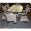 Image 1 : PATIO TABLE WITH 6 CHAIRS AND 2 STOOLS