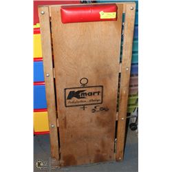 VINTAGE KMART WOOD MECHANIC CREEPER W/METAL