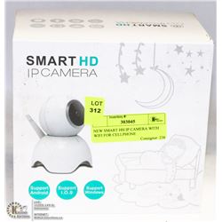 NEW SMART HH IP CAMERA WITH WIFI FOR CELLPHONE
