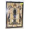 Image 1 : STAINGLASS WINDOW 24"X16"