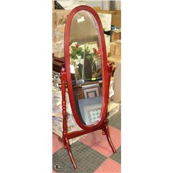 STANDING TILTING MIRROR (APPROX 5 FEET TALL)