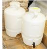 Image 1 : PAIR OF PLASTIC WATER JUG DISPENSERS.