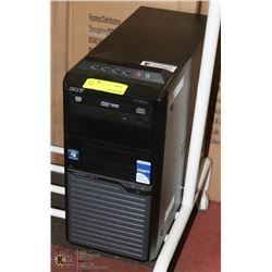 ACER COMPUTER TOWER NO CORDS. ELECTRONICS