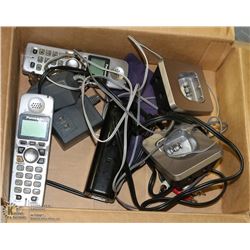 PANASONIC CORDLESS PHONE SET AS IS . ELECTRONICS