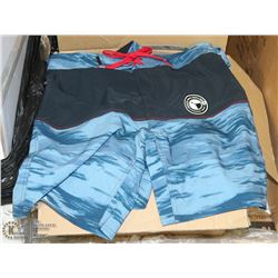 BOX WITH 35 PAIRS OF TONY HAWK BOARD SHORTS