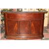 Image 1 : HEAVY DELUXE WOOD AND MARBLE TOP BAR