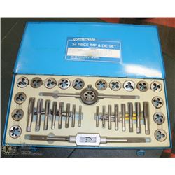 WESTWARD 34 PC TAP & DIE SET