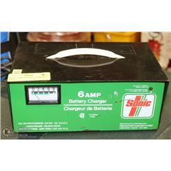 SONIC 6AMP BATTERY CHARGER, 12 VOLT