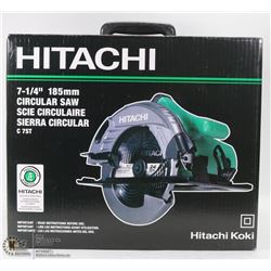 NEW HITACHI CIRCULAR 7-1/4  SAW WITH CASE.