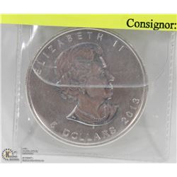 1 TROY OUNCE .999 SILVER MAPLE LEAF COIN