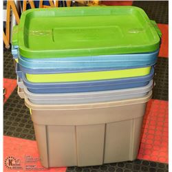 BUNDLE OF 4 RUBBERMAID ROUGHNECK