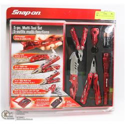 NEW 5PC SNAP ON MULTI TOOL SET