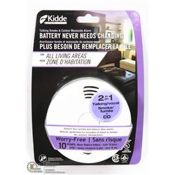 NEW KIDDE TALKING SMOKE AND CARBON MONOXIDE ALARM