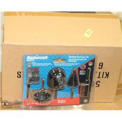 BOX OF 6 MASTERCRAFT CLEANING ACCESSORY KITS