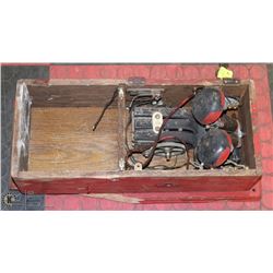 WOOD WALL PHONE FOR PARTS