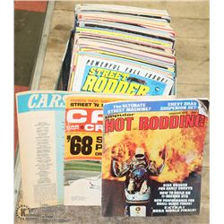 40 MUSCLE CAR MAGAZINES 1960S-1980S