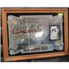 Image 1 : DELICIOUS COCA COLA VINTAGE BAR MIRROR FRAMED