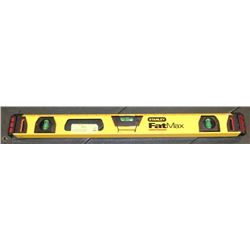 22" STANLEY FAT MAX LEVEL/RULER COMBO