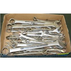 FLAT OF ASSORTED WRENCHES