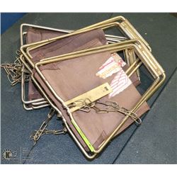 GROUP OF  3 FENWICK FOLDING ICE FISHING STOOLS