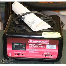 MOTOMASTER BATTERY CHARGER WITH ENGINE START