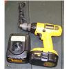 Image 1 : DEWALT 12" DW959 18VOLTCORDLESS DRILL , W/CHARGER