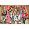 Image 1 : FLAT OF ASSORTED WRENCHES, SNIPS AND CRIMPS