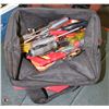 Image 1 : RED MILWAUKEE TOOL BAG WITH CONTENTS