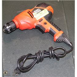 BLACK & DECKER 3/8" REVERSIBLE DRILL