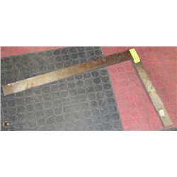 GROUP OF 3 22X15" CARPENTRY SQUARES