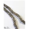 Image 1 : 8) STERLING SILVER LABRADORITE NECKLACE
