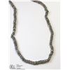 Image 4 : 8) STERLING SILVER LABRADORITE NECKLACE