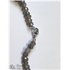 Image 5 : 8) STERLING SILVER LABRADORITE NECKLACE