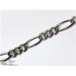 13) STERLING SILVER MENS CHAIN