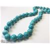 Image 2 : 24) MAGNET CLASP TURQUOISE NECKLACE