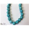 Image 3 : 24) MAGNET CLASP TURQUOISE NECKLACE