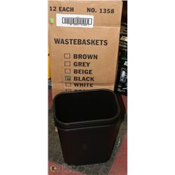 2 CASES OF PERSONAL SIZE GARBAGE CANS