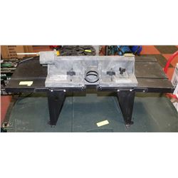 SEARS CRAFTSMAN ROUTER TABLE WITH UNITIZED