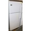 Image 1 : FRIGIDAIRE TOP FREEZER WHITE REFRIGERATOR.