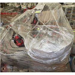 PALLET OF STORE RETURNS:  ALL  TOOLSHOP GRINDERS