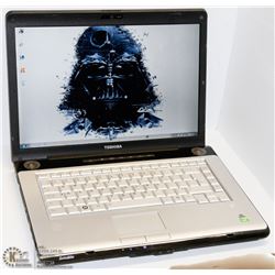 TOSHIBA SATELLITE LAPTOP W/ WIN 7 PRO/MS OFFICE