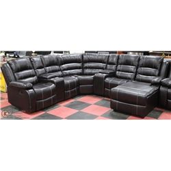NEW BORDEAUX CONSOLE RECLINING SECTIONAL
