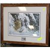Image 1 : NUMBERED PRINT BY M. VISSER "OUT OF THE WOODS"