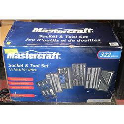 322PCS SOCKETS AND TOOL SET BRAND NEW