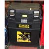 Image 1 : STANLEY TOOL BOX INCLUDING ASSORTED 3/8", 1/2" AIR